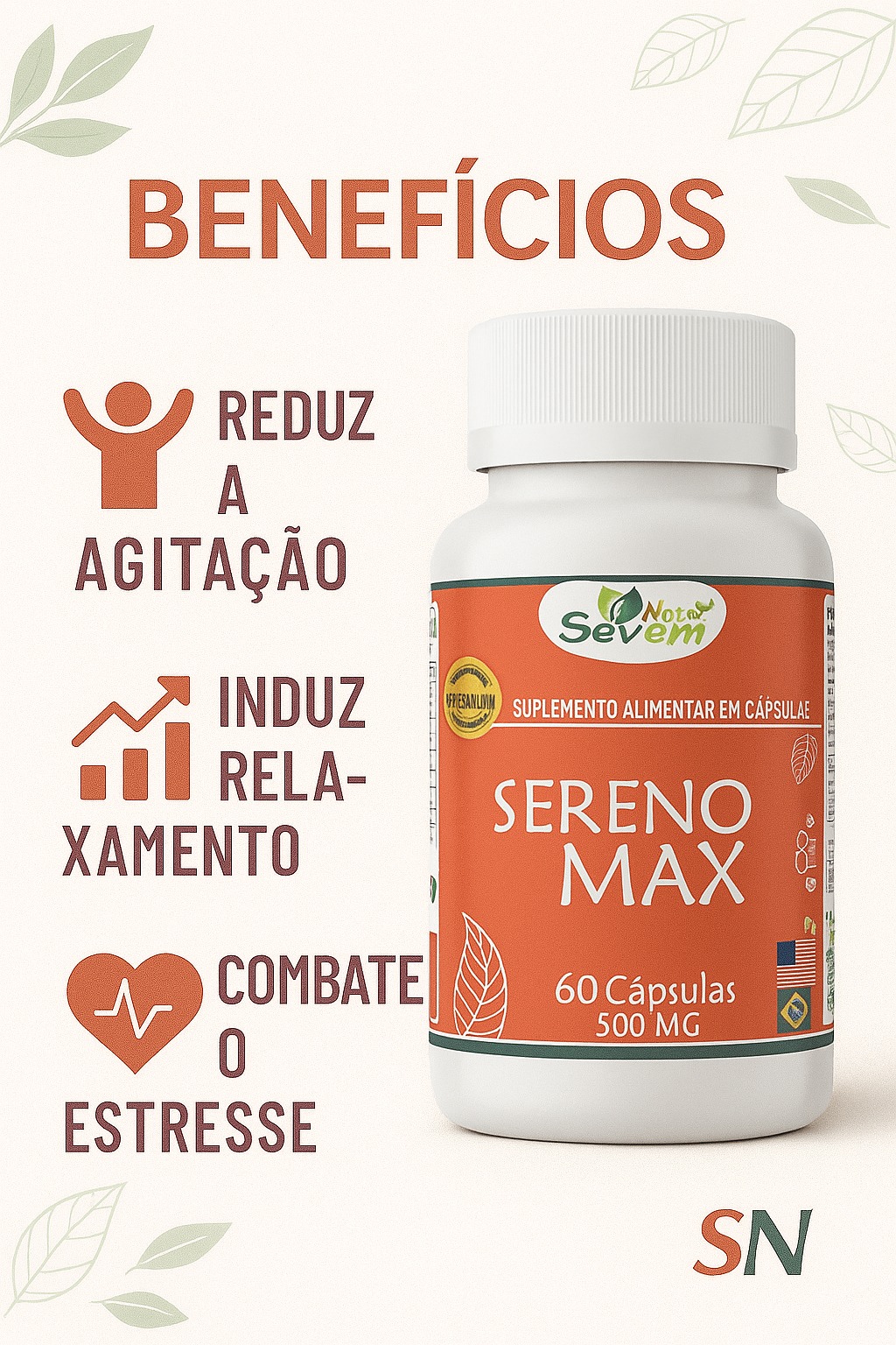 SERENO MAX  60 CPS SEVEN NATUS 