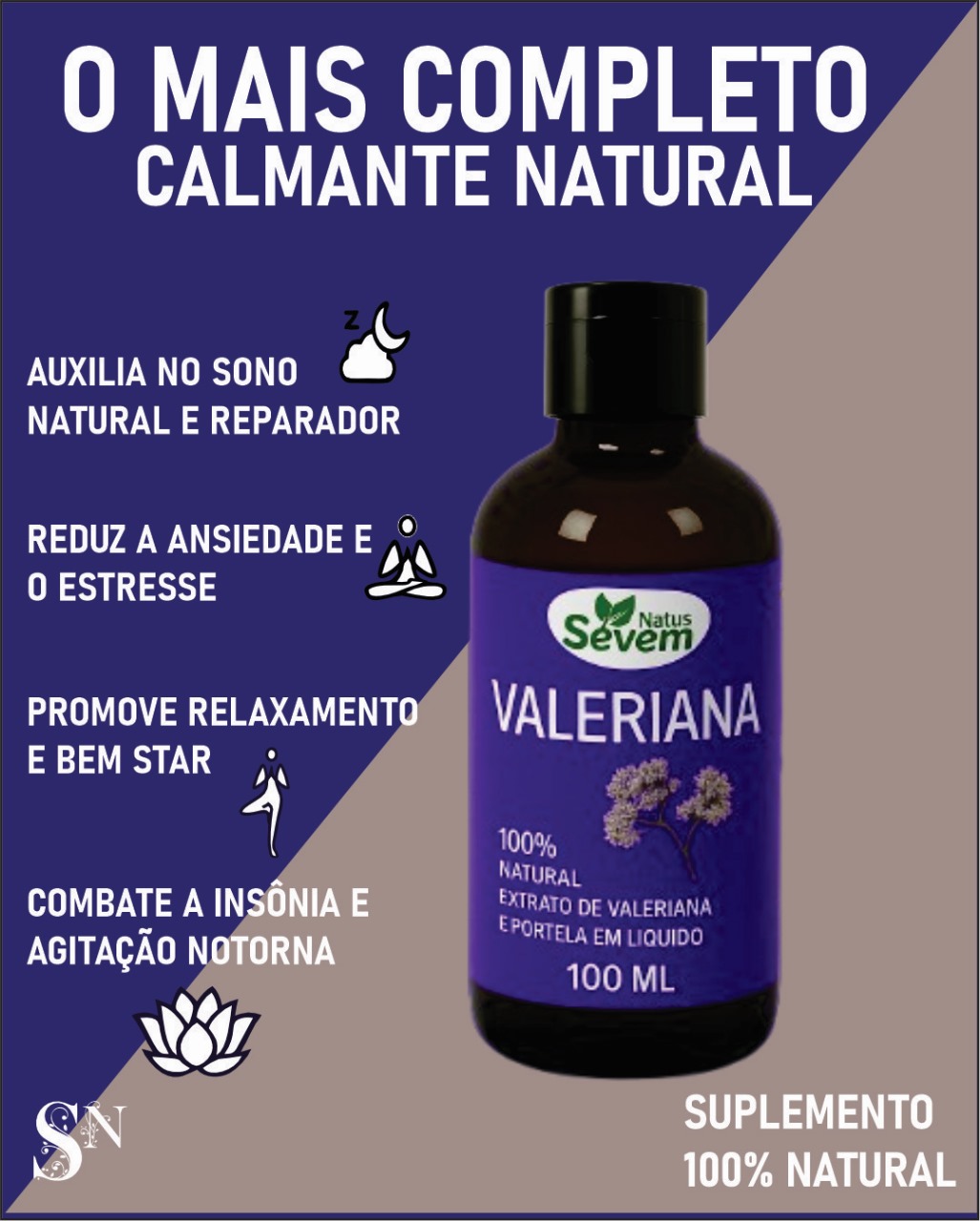 EXTRATO DE VALERIANA 100ML
