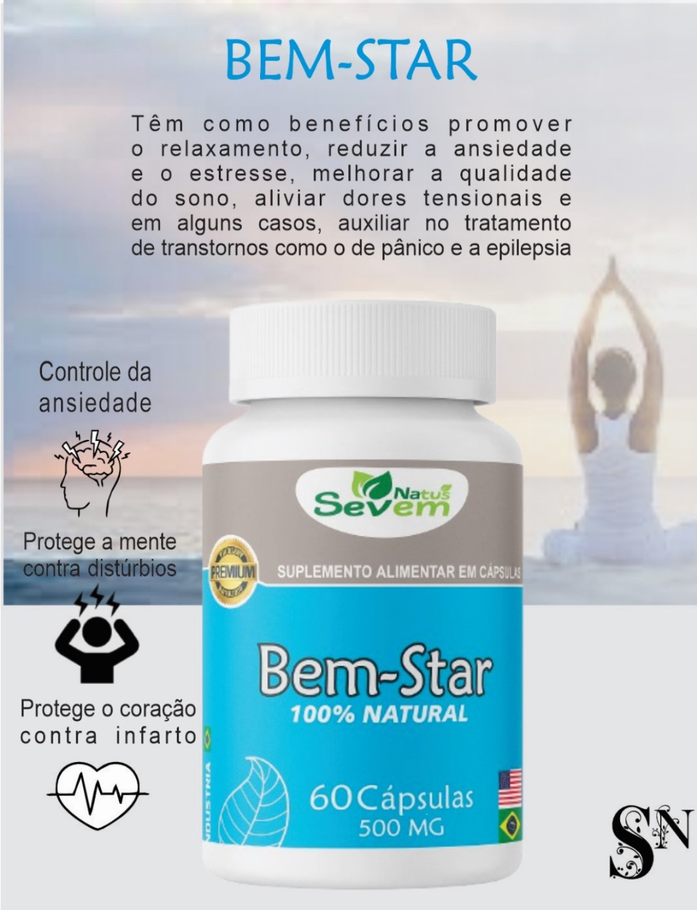 BEM STAR 60 CAPS 