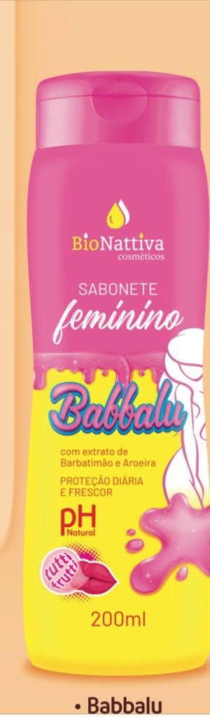 SABONETE FEMININO BABBALU TUTTI FRUTTI  200ML