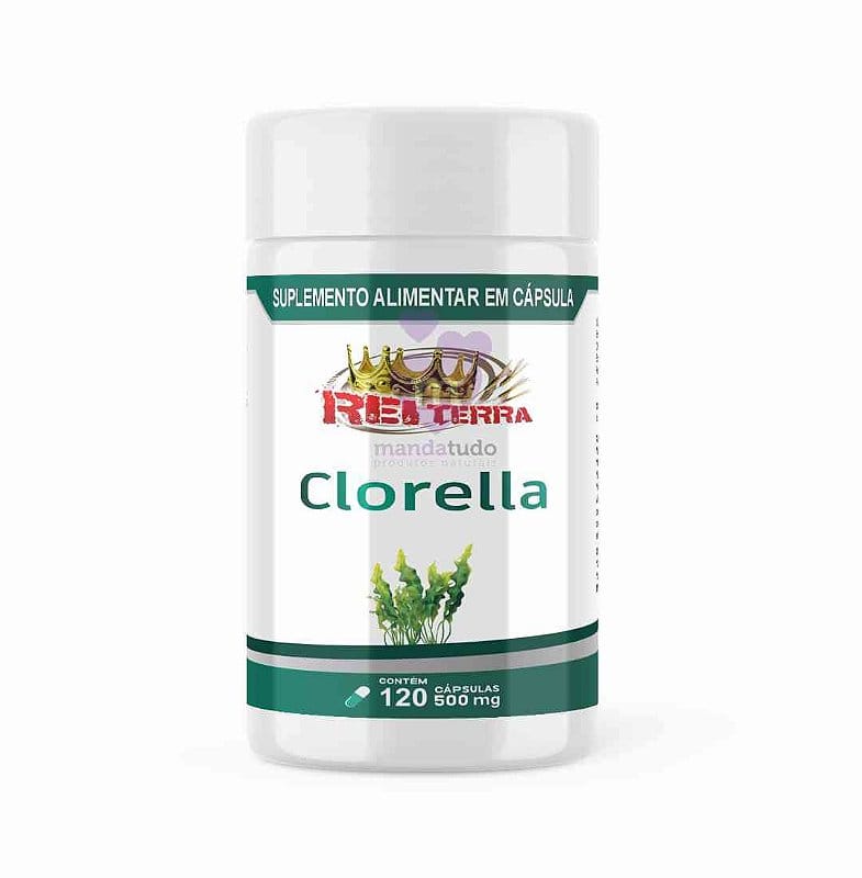 CLORELLA 120CAPS 500MG REI TERRA