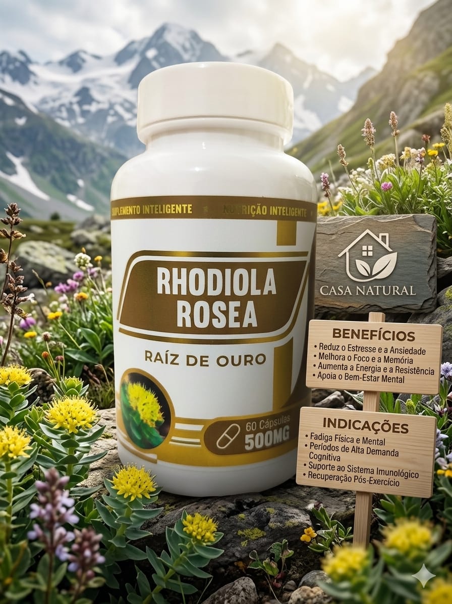 RHODIOLA ROSEA 500MG 60CAPS RN