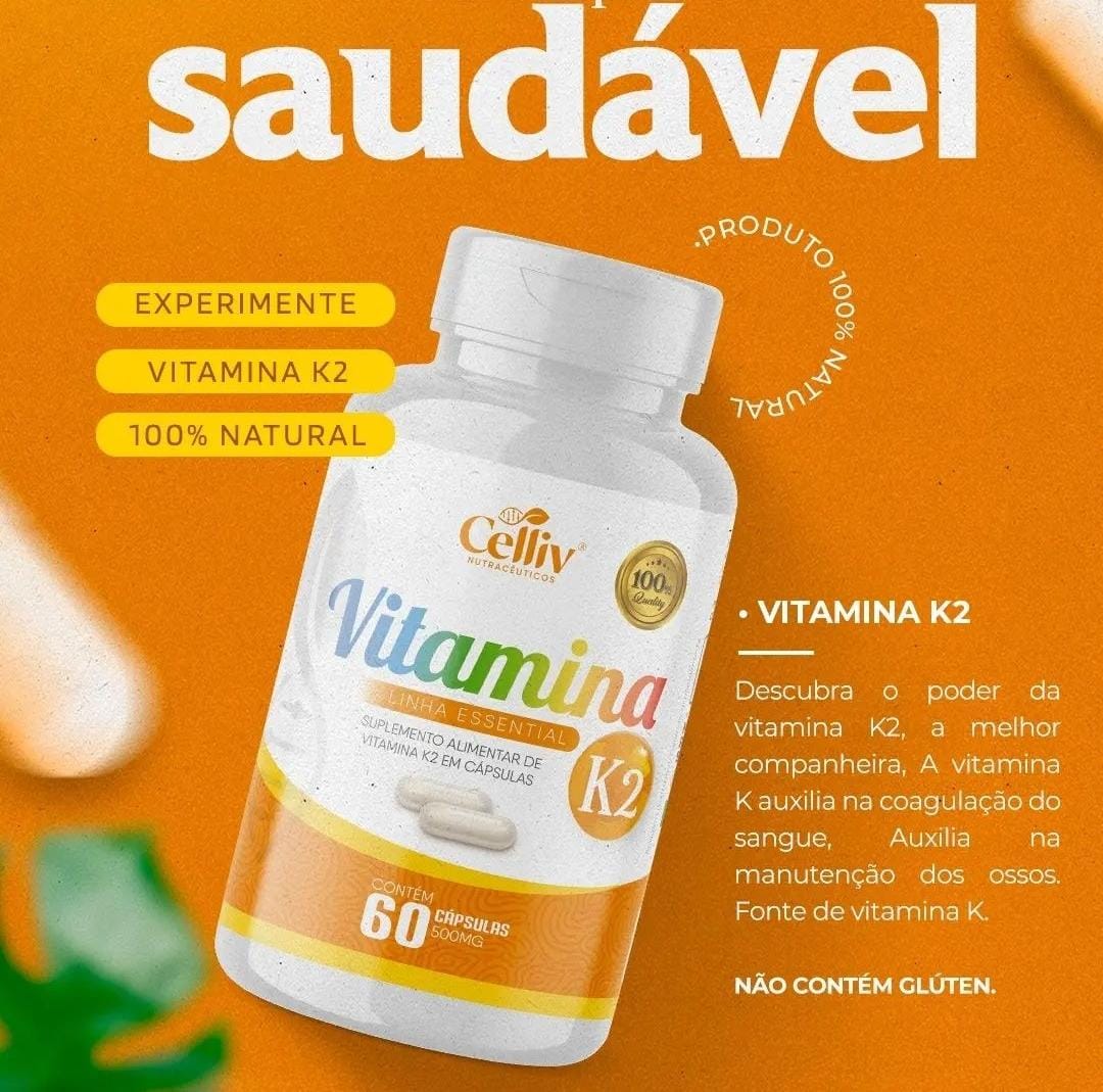 VITAMINA K2 60CPS CELLIV