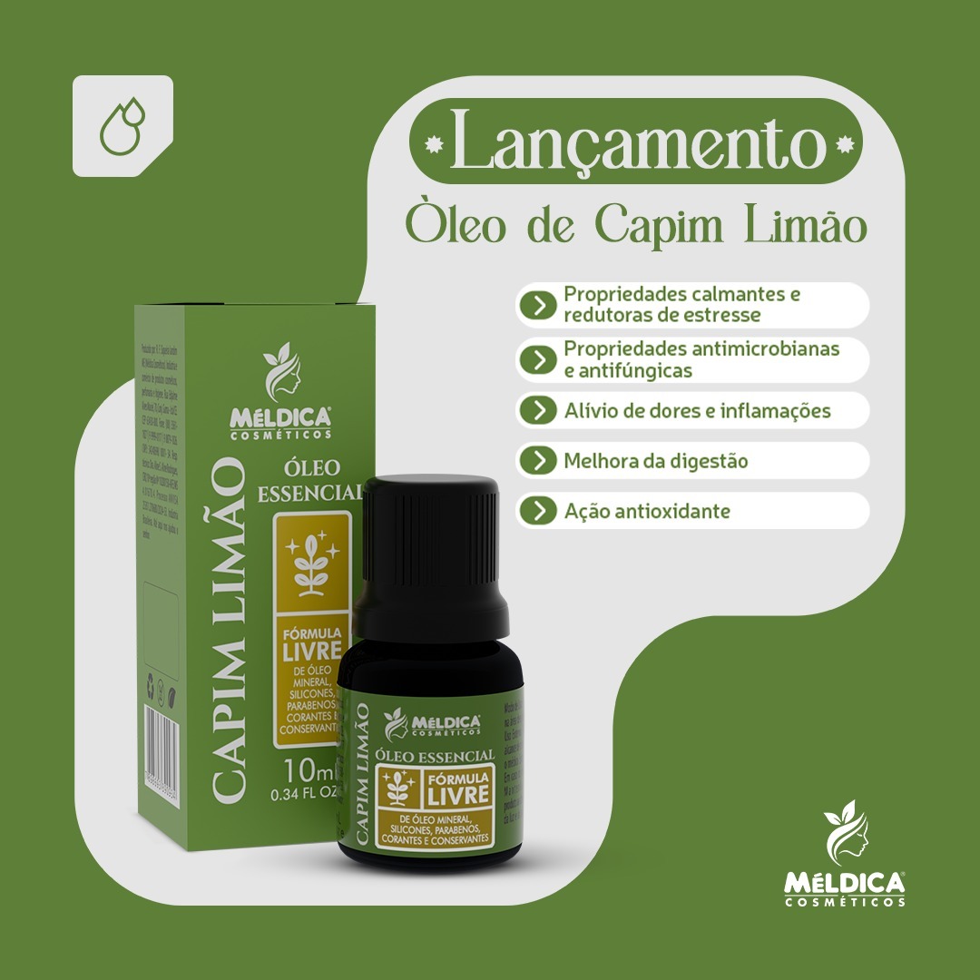 OLEO DE CAPIM LIMAO 10ML