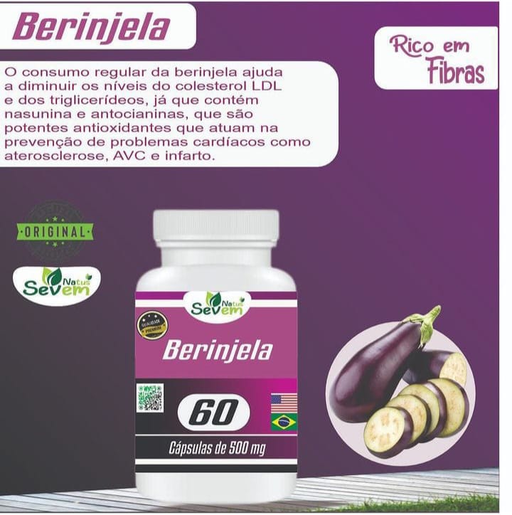 BERINJELA 60CPS 