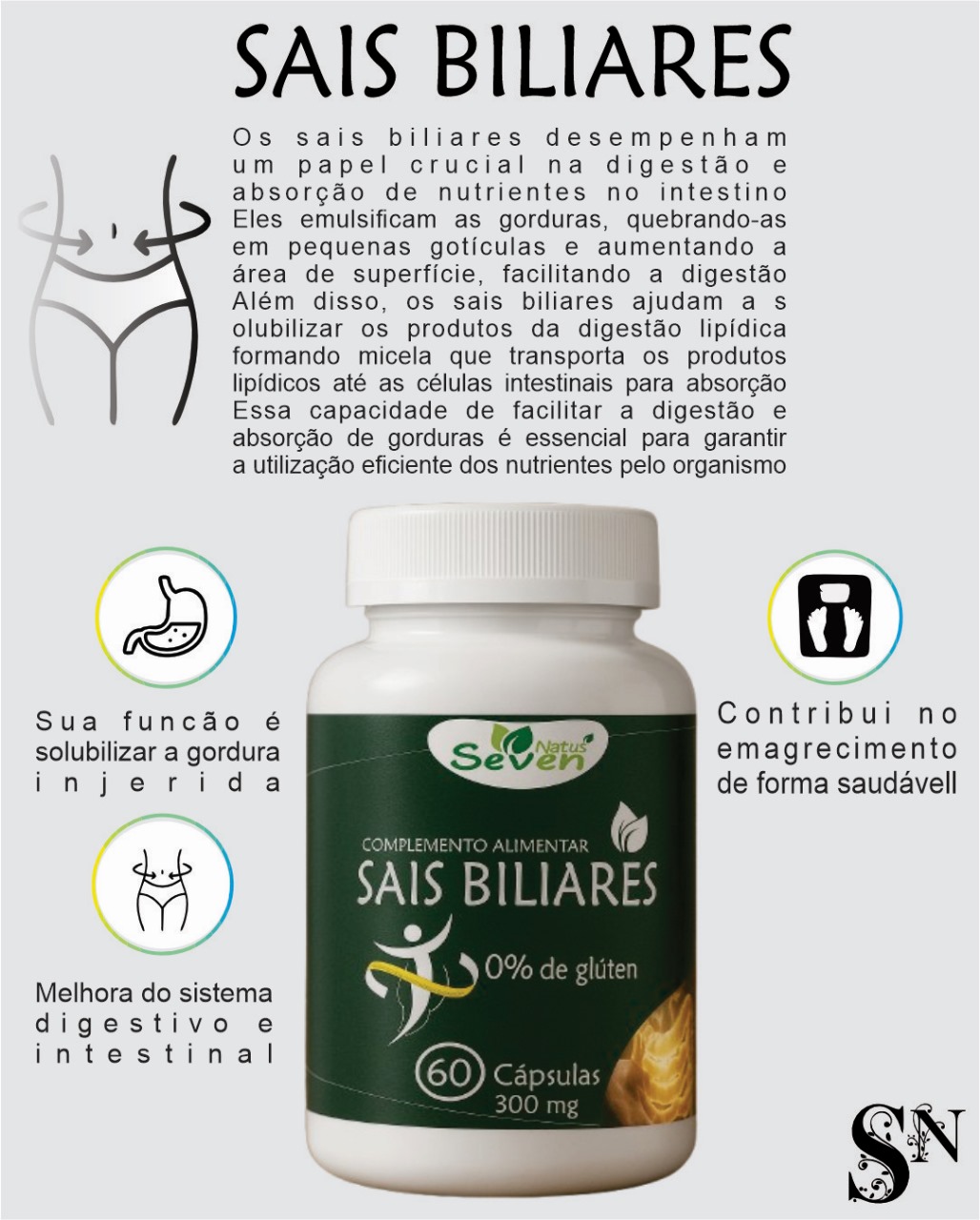 SAIS BILIARES DE 60 CAPS