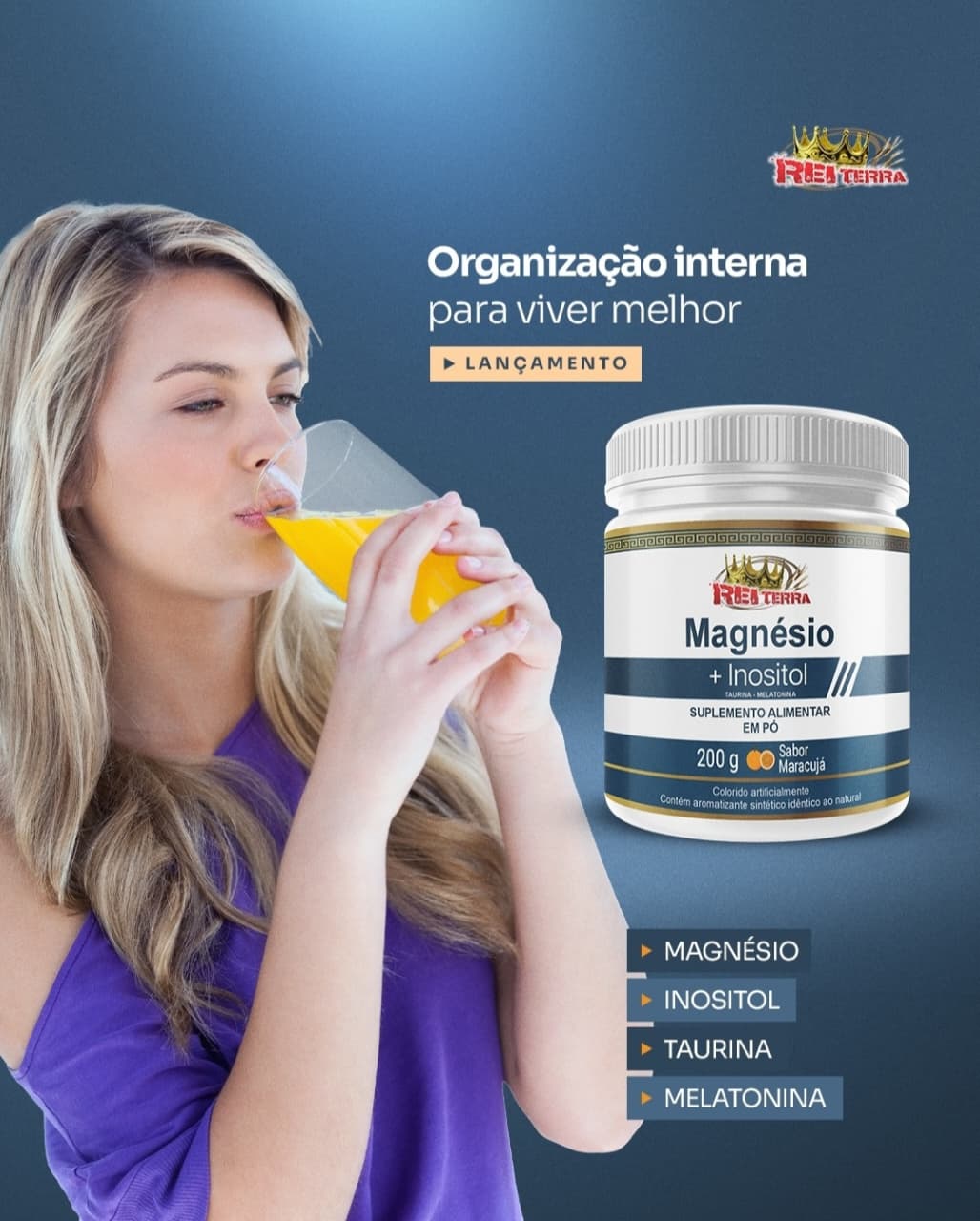 MAGNESIO + INOSITOL 200GR REI TERRA