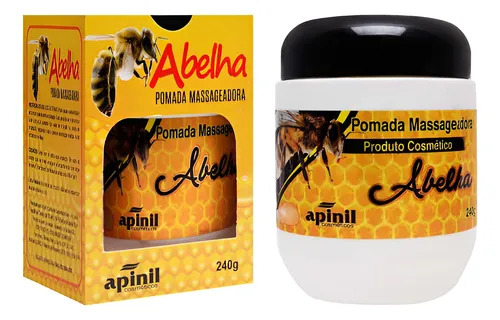 POMADA MASSAGEADORA ABELHA 240GR