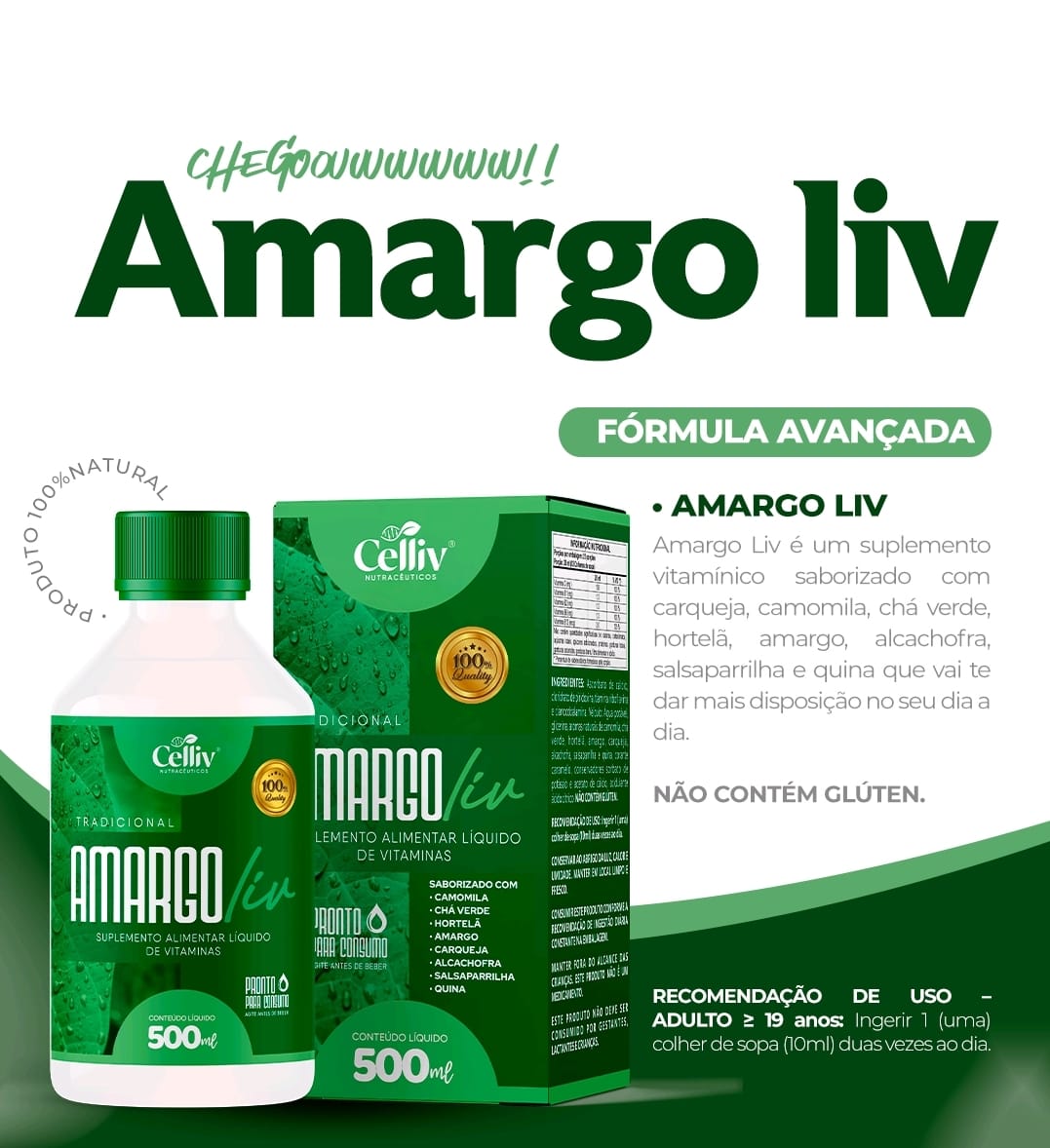 AMARGO LIV 500ML