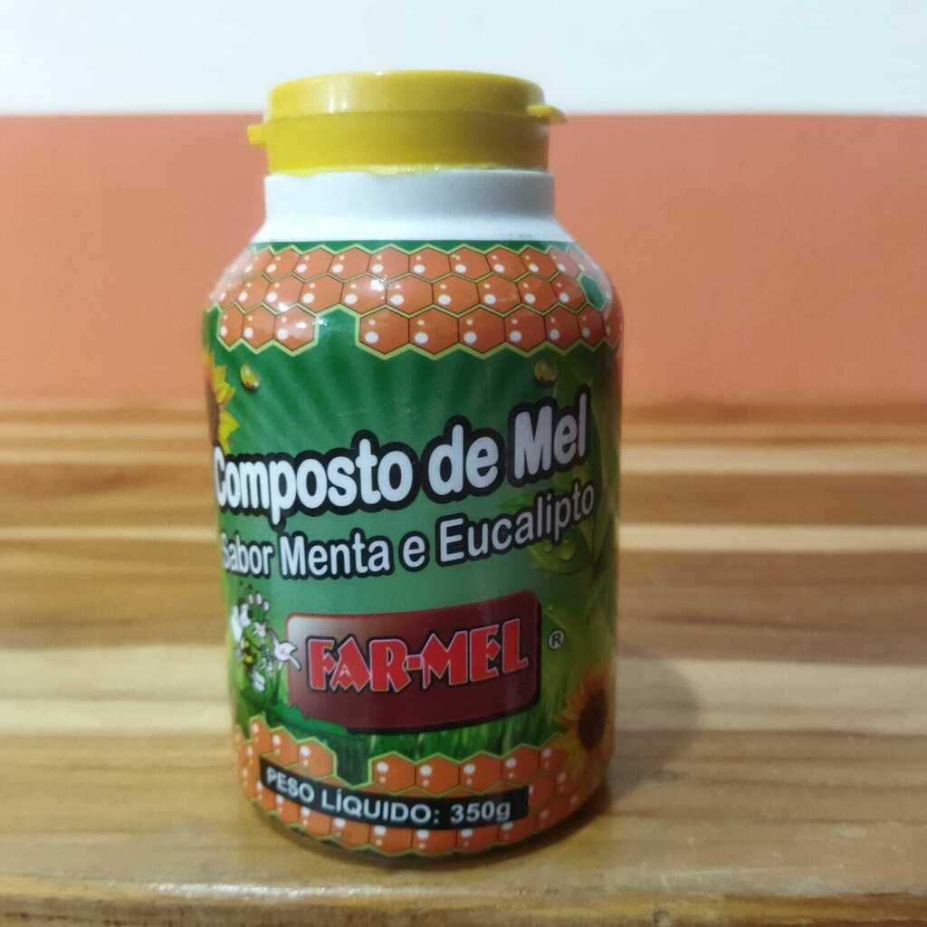 COMPOSTO DE MEL MENTA E EUCALIPTO 350GR