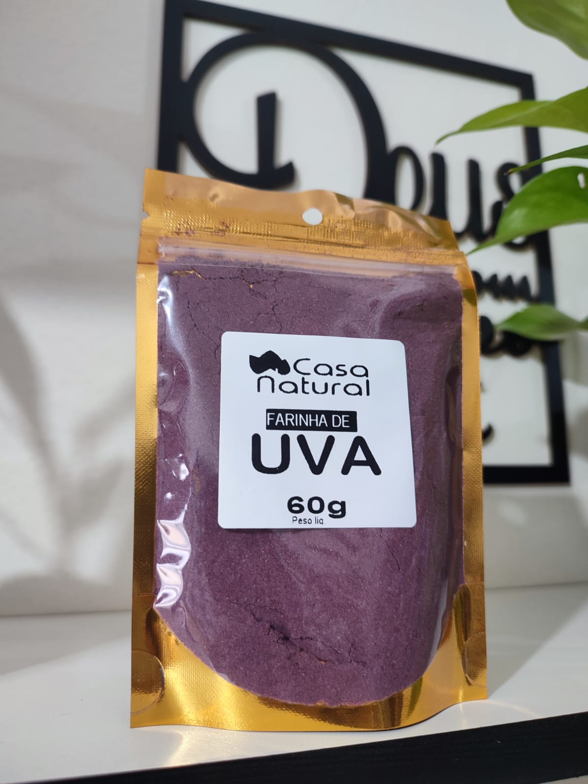 FARINHA DE UVA 60GR SABORIZZA