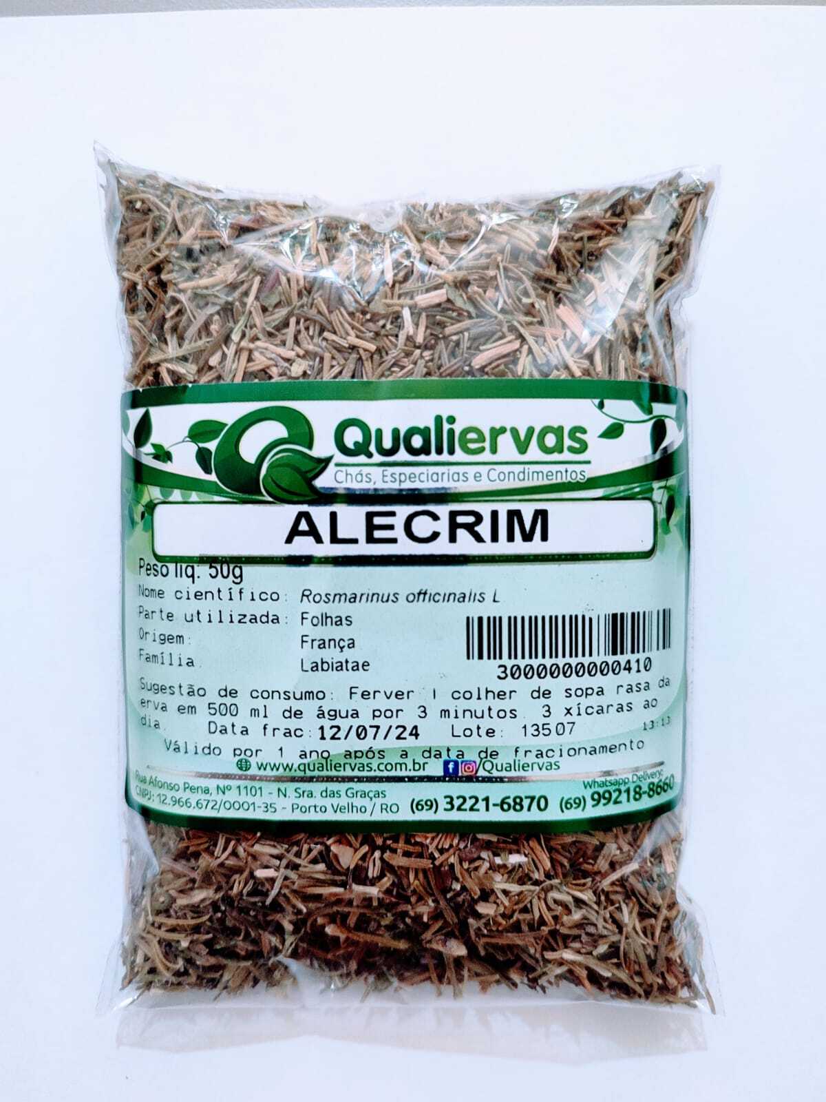 ALECRIM DE JARDIM 50GR