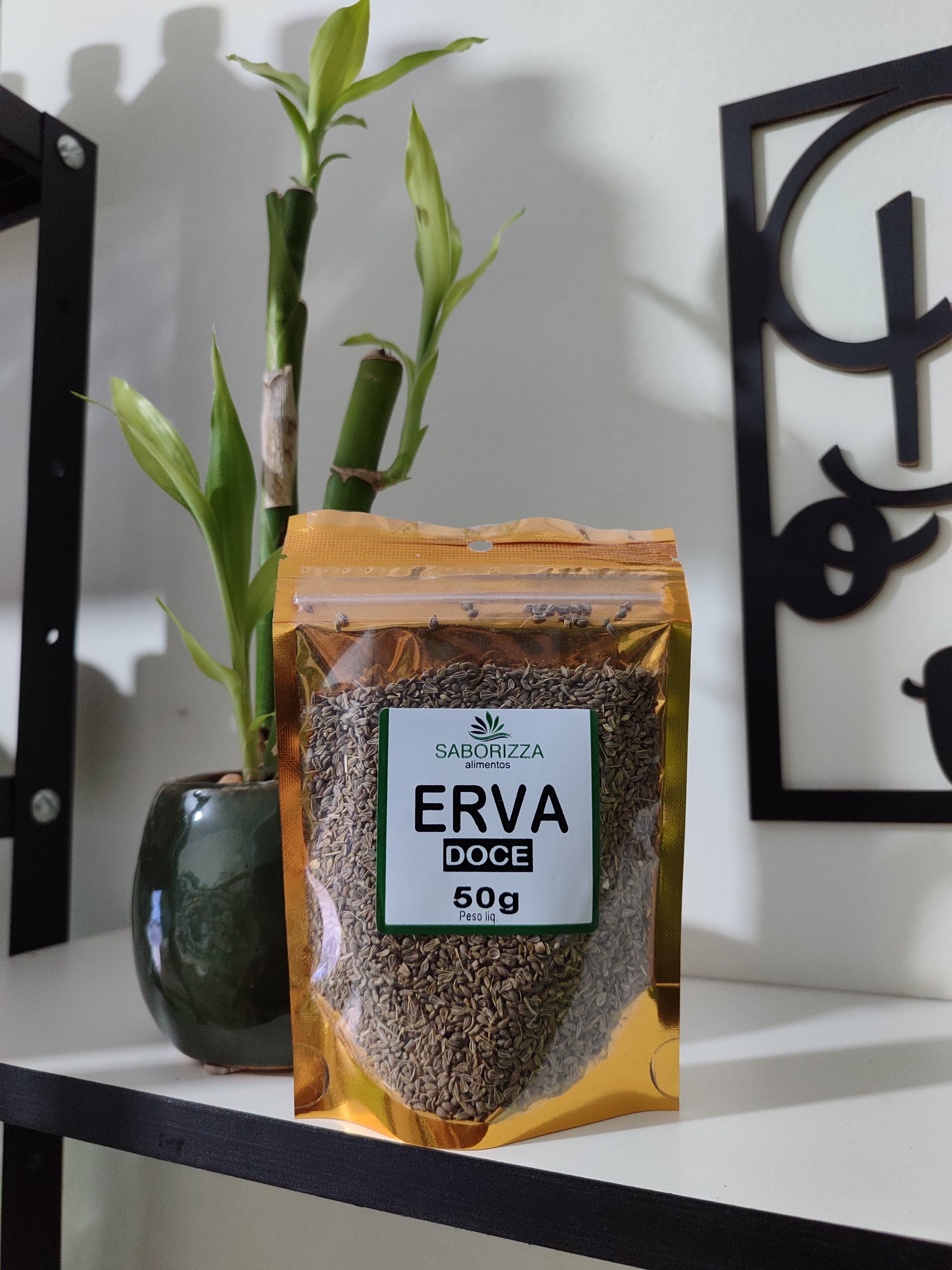 ERVA DOCE 50GR SABORIZZA