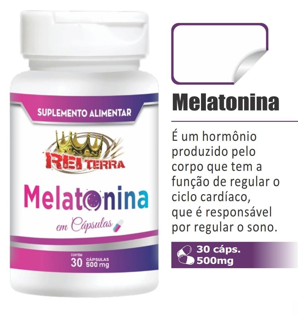 MELATONINA 30 CAPS REI TERRA