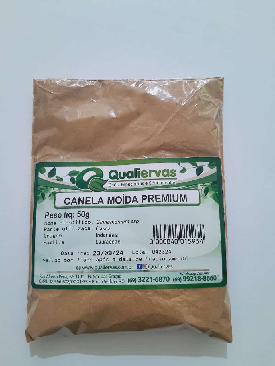 CANELA MOIDA PREMIUM 50GR