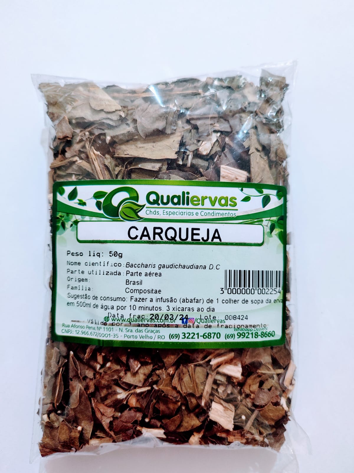 CARQUEJA RAIZ 40GR