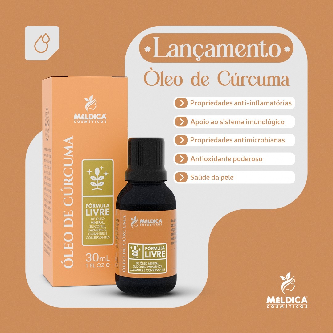 OLEO DE CURCUMA 30ML MELDICA