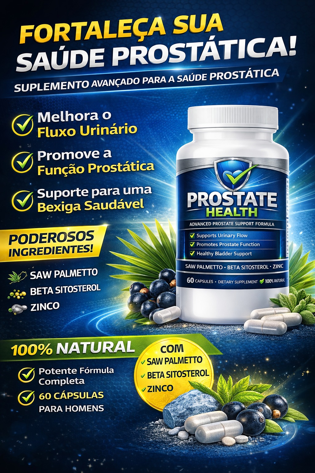 PROSTATE HEALTH 60 CAPS SEVEN NATUS