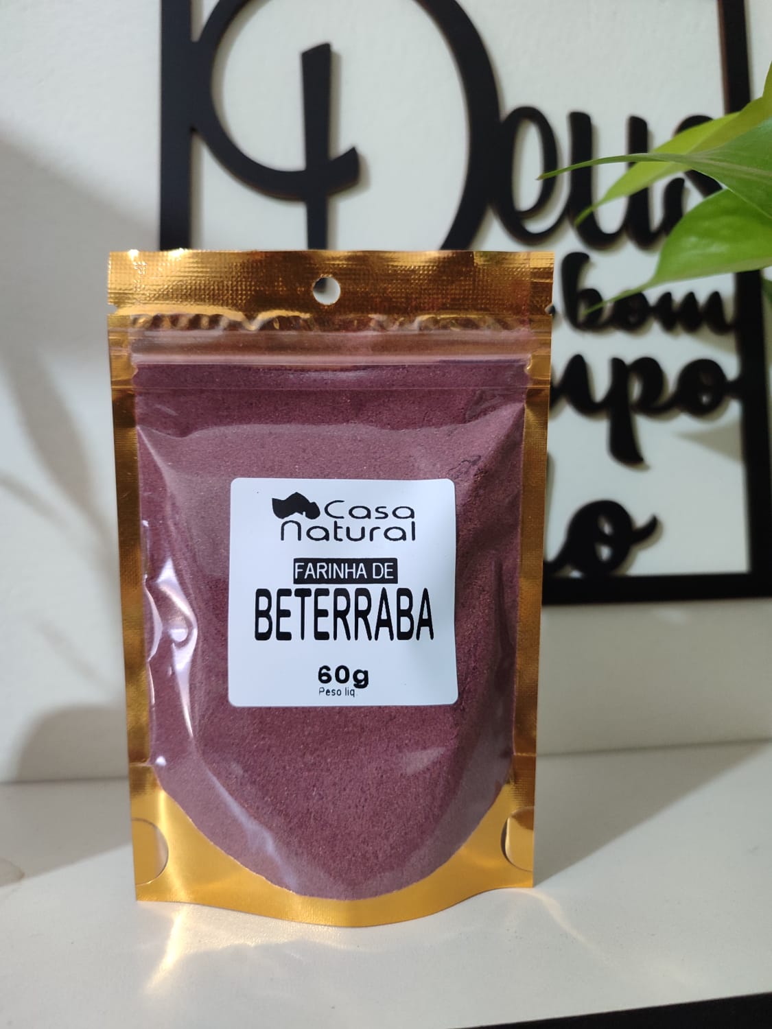 FARINHA DE BETERRABA 60GR   SABORIZZA