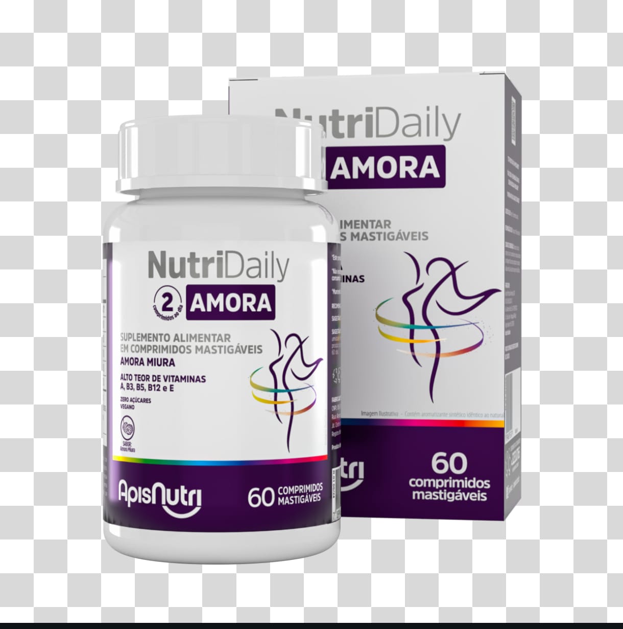 AMORA 500MG MASTIGAVEL APISNUTRI