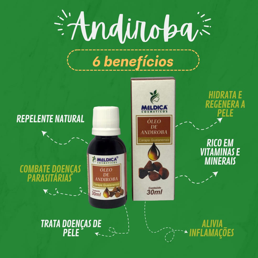 OLEO DE ANDIROBA 30ML MELDICA