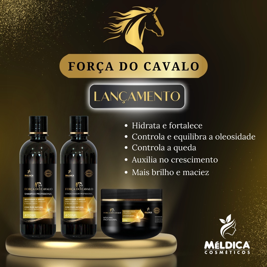 KIT CAPILAR FORCA DO CAVALO