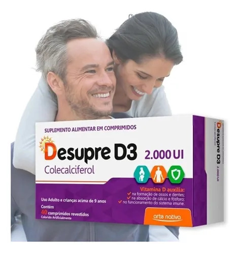 DESUPRE D3 2.000UI COM 40 COMPRIMIDOS