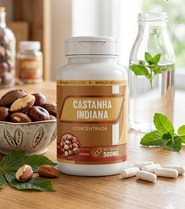 CASTANHA INDIANA 60 CAPS RN