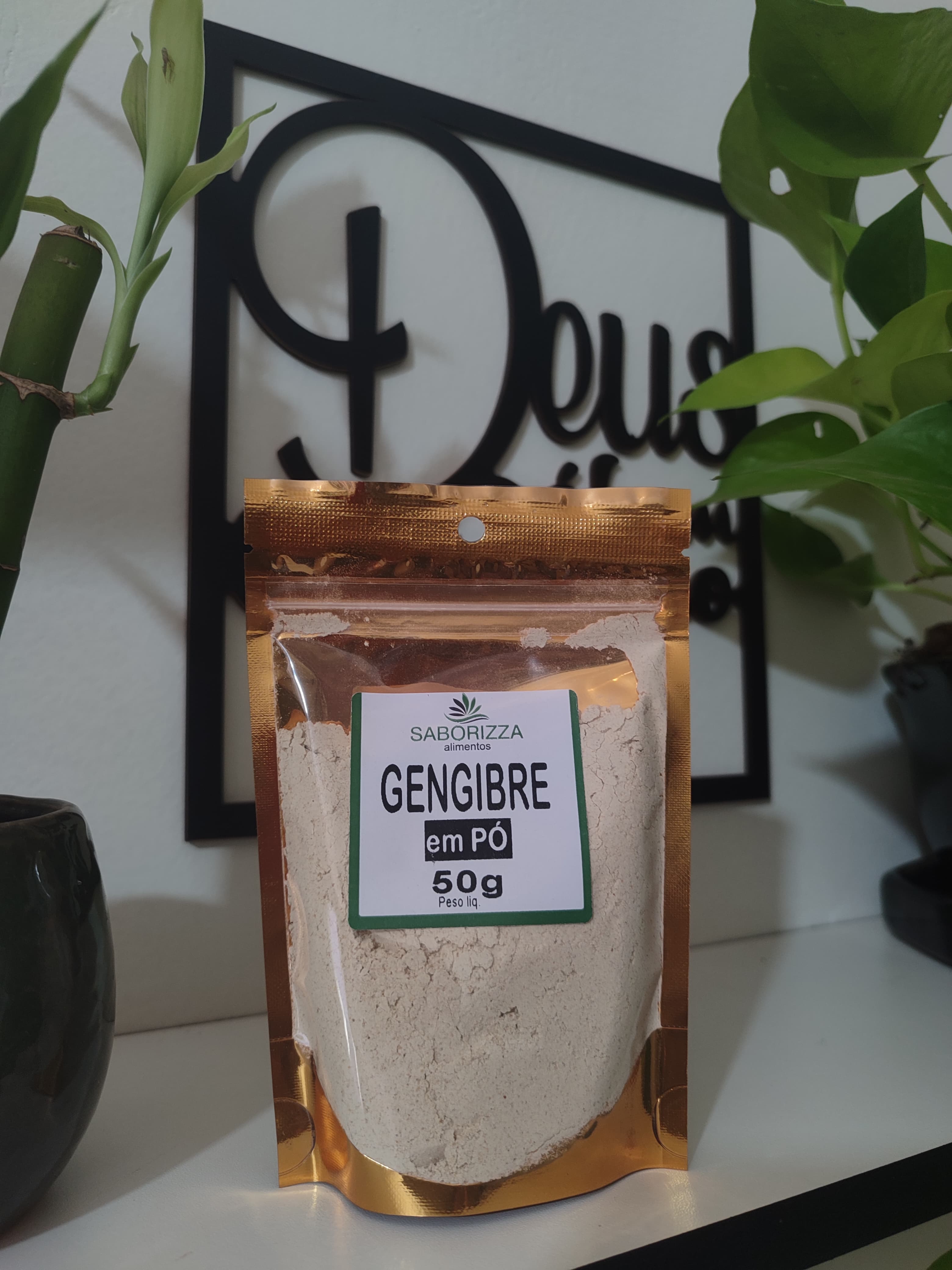 GENGIBRE EM PO 50GR