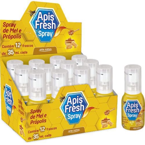 APIS FRESH SPRAY MEL C/ PROPOLIS 35ML ARTE NATIVA