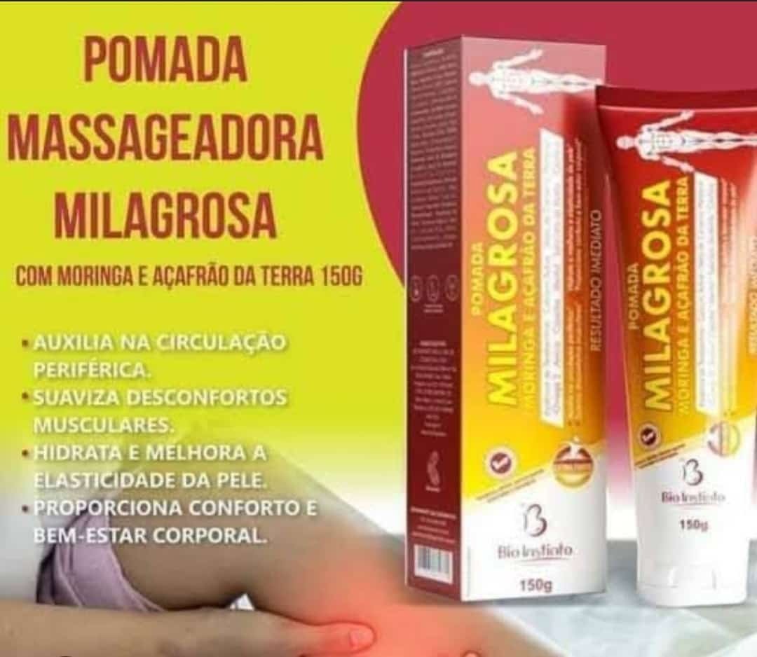 POMADA DESODORANTE MILAGROSA 150GR