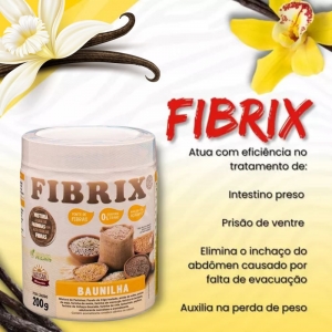 FIBRIX POTE 200GR SABOR BAUNILHA