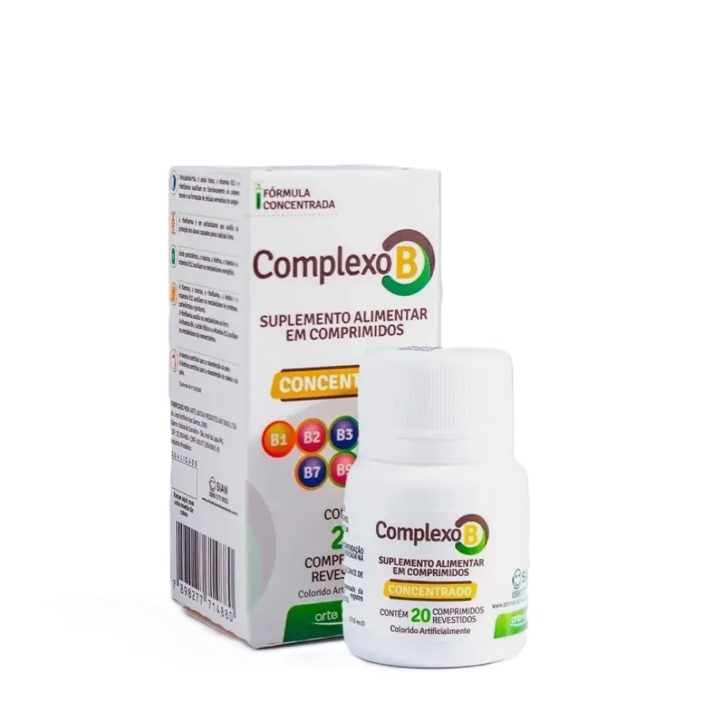 COMPLEXO B CONCENTRADO 20 COMPRIMIDOS