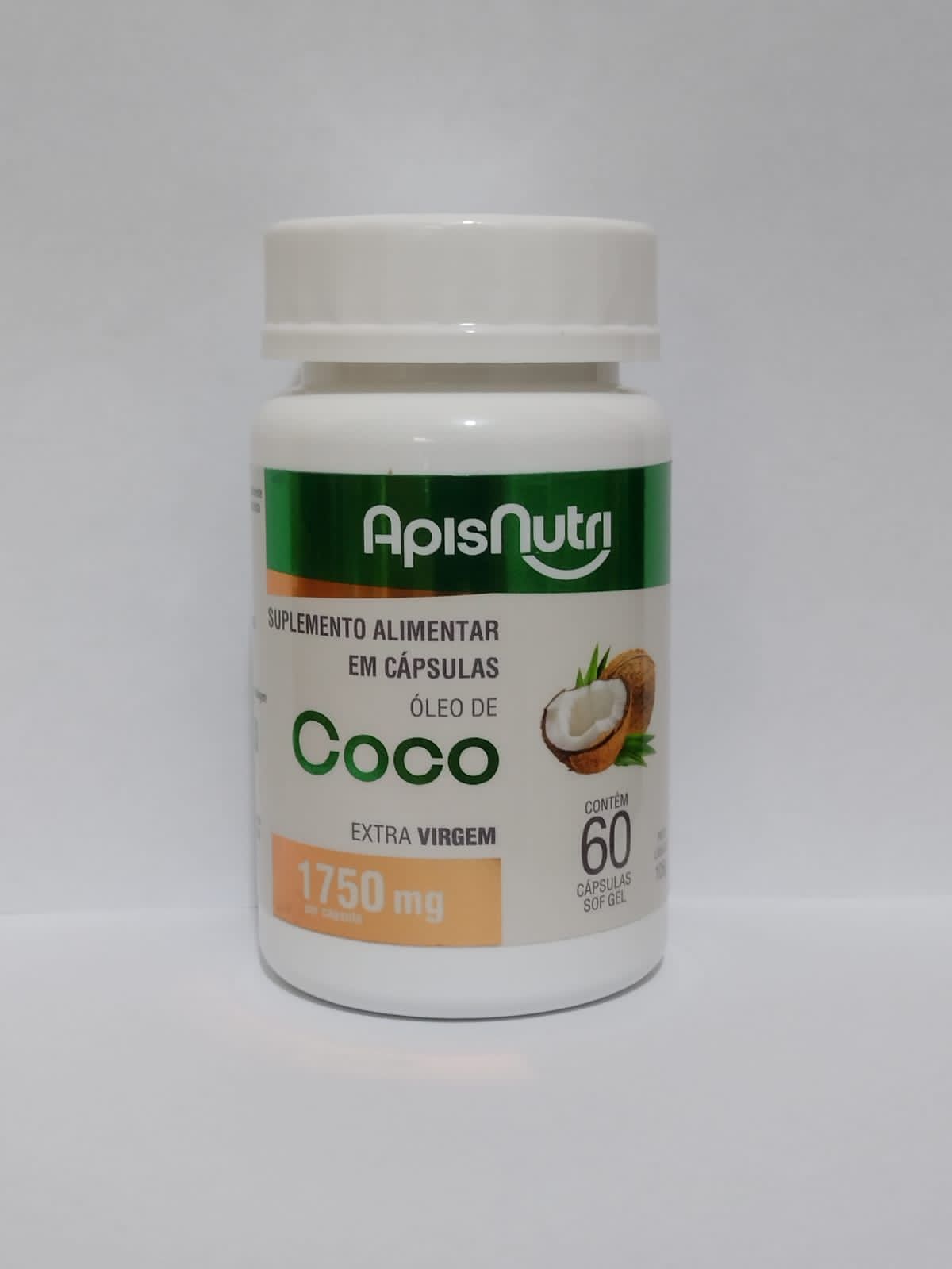 OLEO DE COCO  60CAPS APISNUTRI