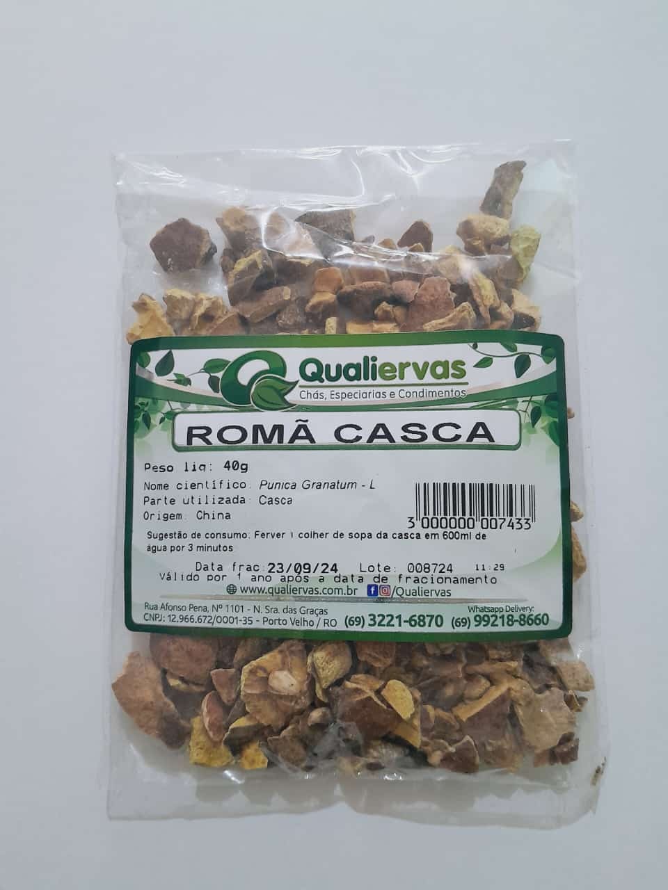 ROMA CASCA 40GR