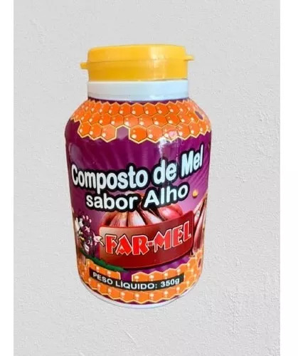 COMPOSTO DE MEL PROPOLIS E ALHO 350GR