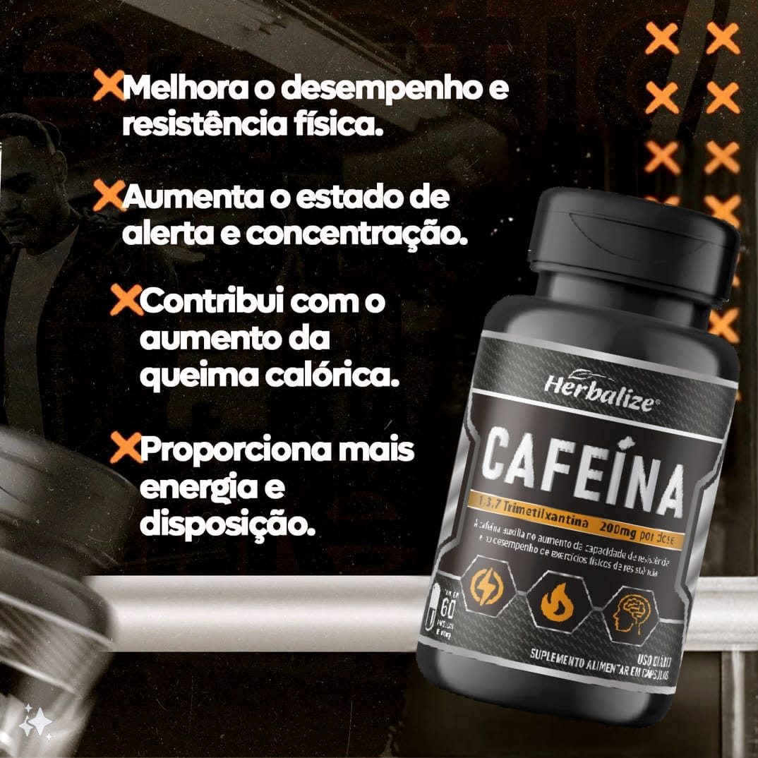 CAFEINA 60CAPS HERBALIZE