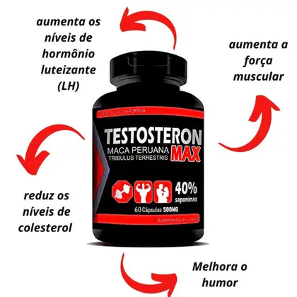 TESTOSTERON MAX 120 CAPS RN