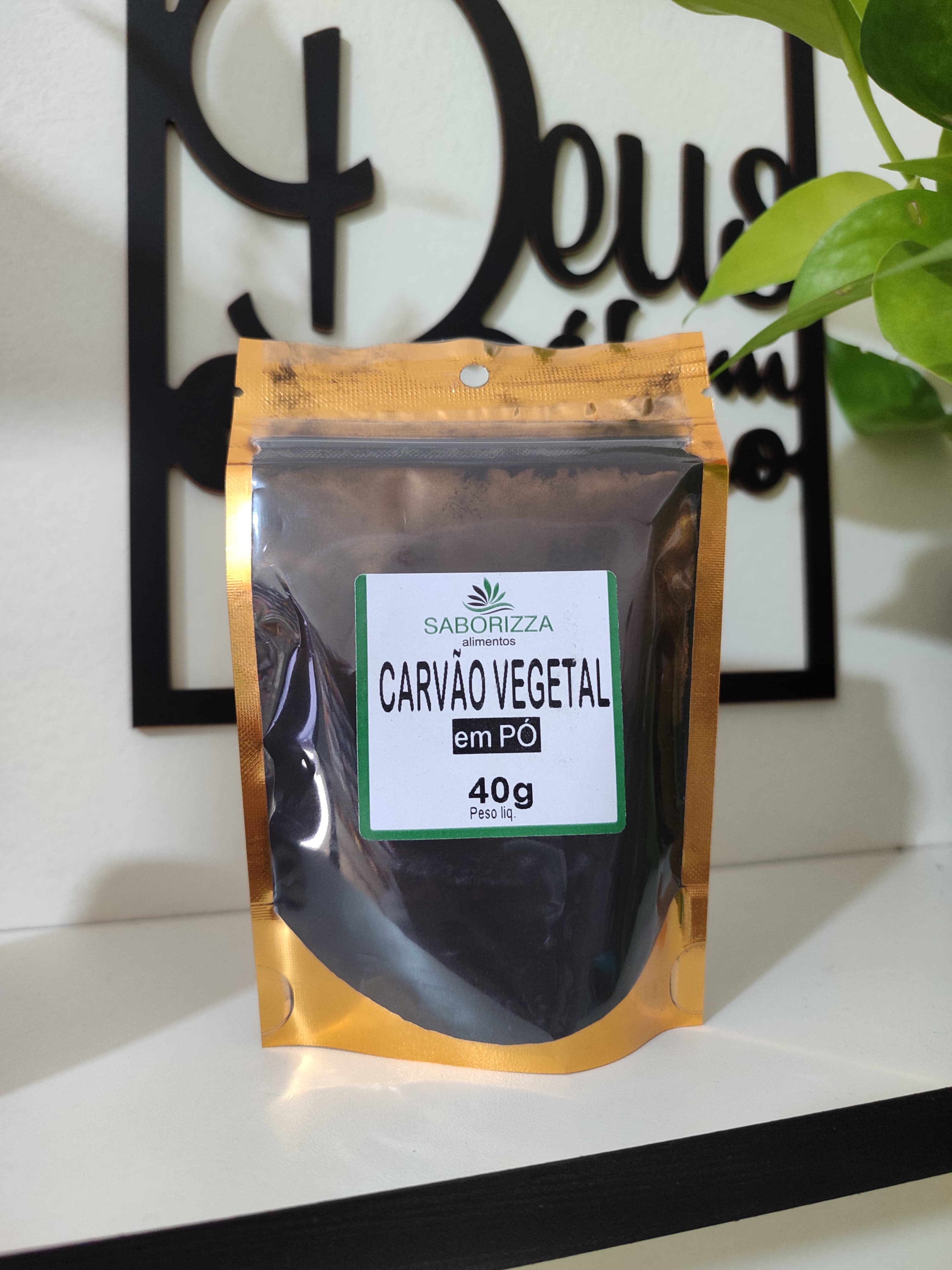 CARVAO VEGETAL EM PO 50GR