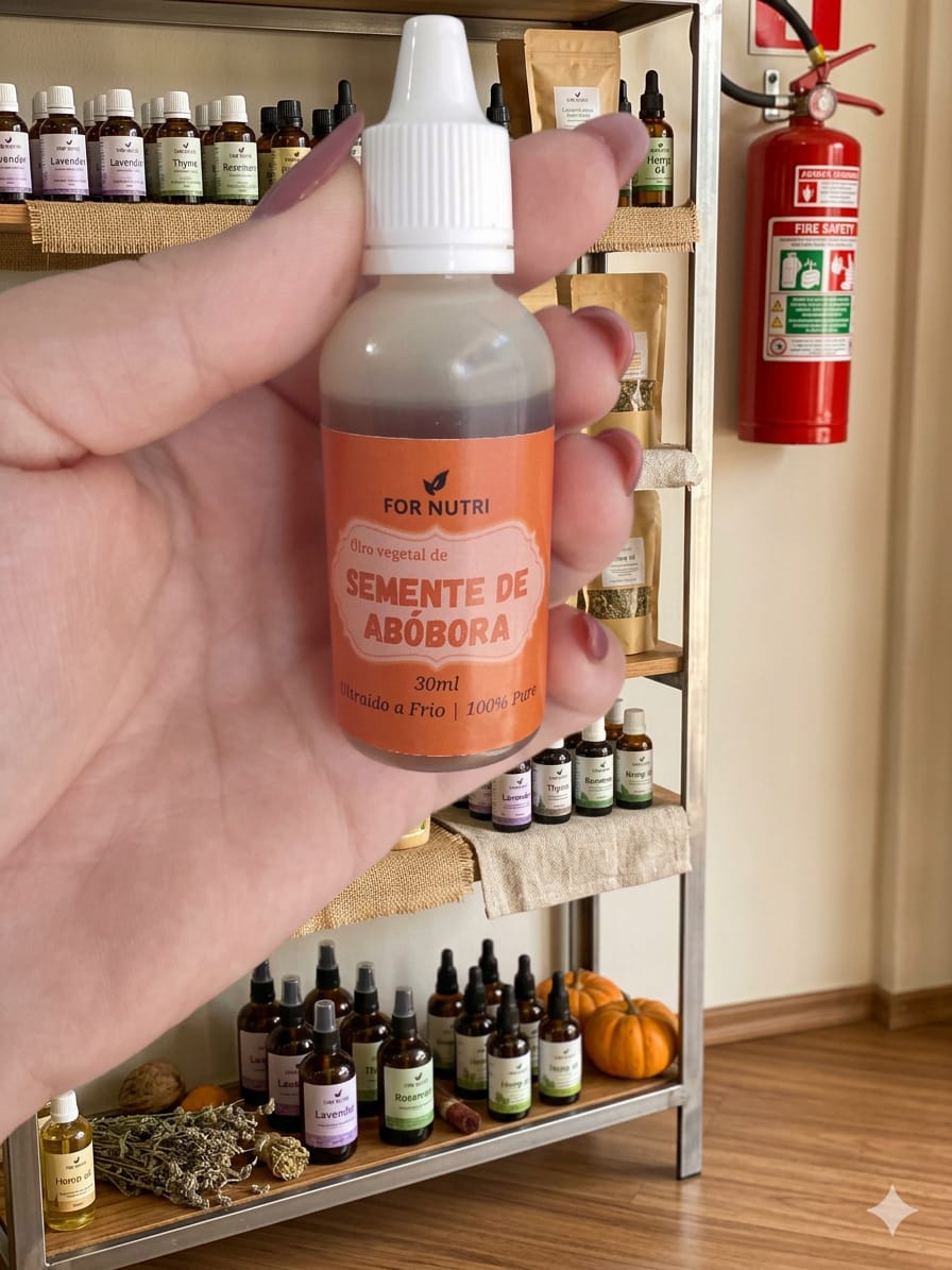 OLEO VEGETAL DE SEMENTE DE ABOBORA 30ML