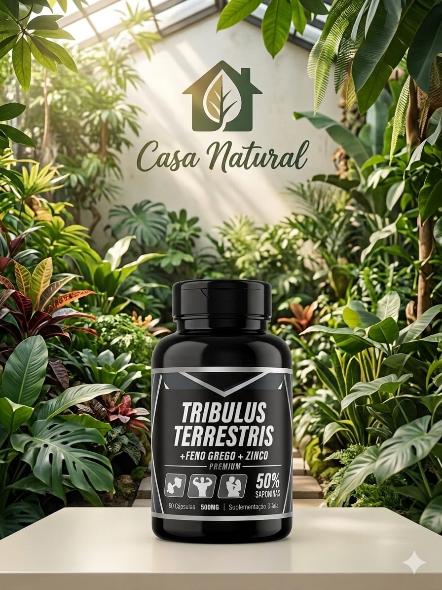 TRIBULLUS + FENO GREGO+ ZINCO 60 CAPS KURYERVAS