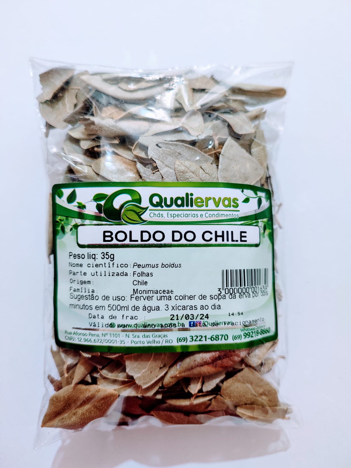 BOLDO DO CHILE 35GR