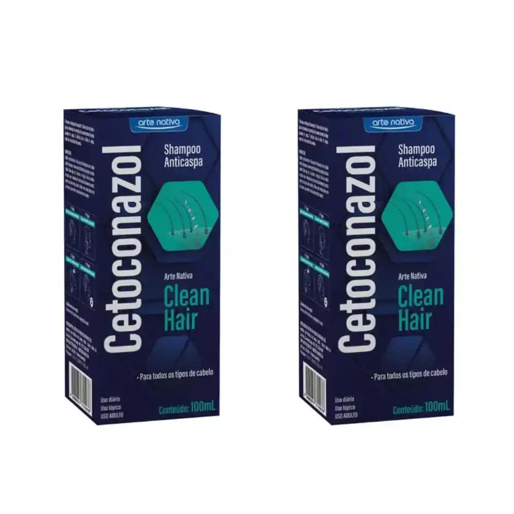 SHAMPO DE CETOCONAZOL CLEAR HAIR 100ML ARTE NATIVA