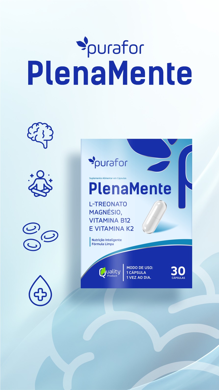 PLENAMENTE 30 CAPS PURAFOR