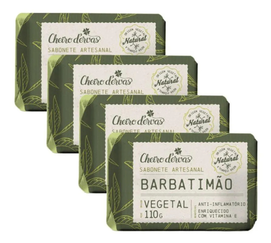 SABONETE CREMOSO DE BARBATIMAO 110GR