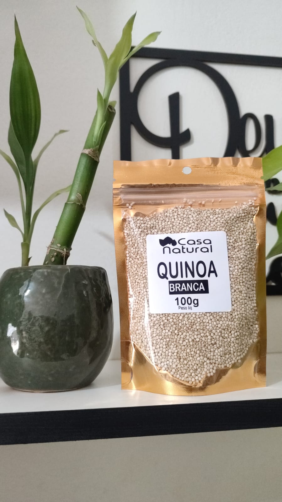QUINOA BRANCA EM GRAOS 100GR