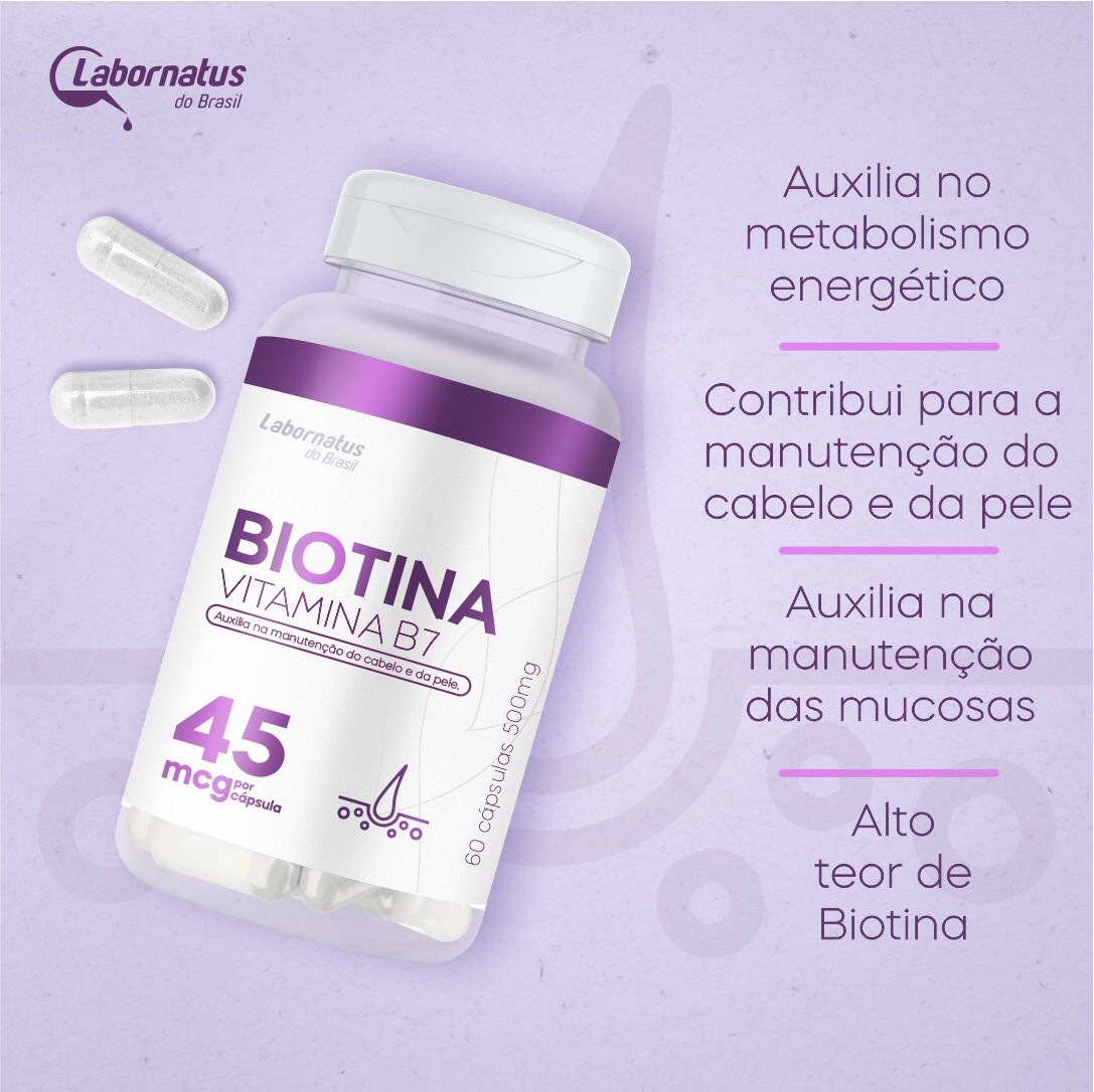 BIOTINA 60 CAPS LABORNATUS