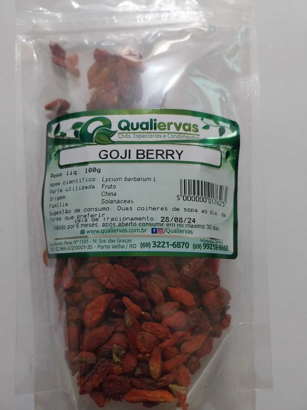 GOJIBERRY DESIDRATADO 100GR