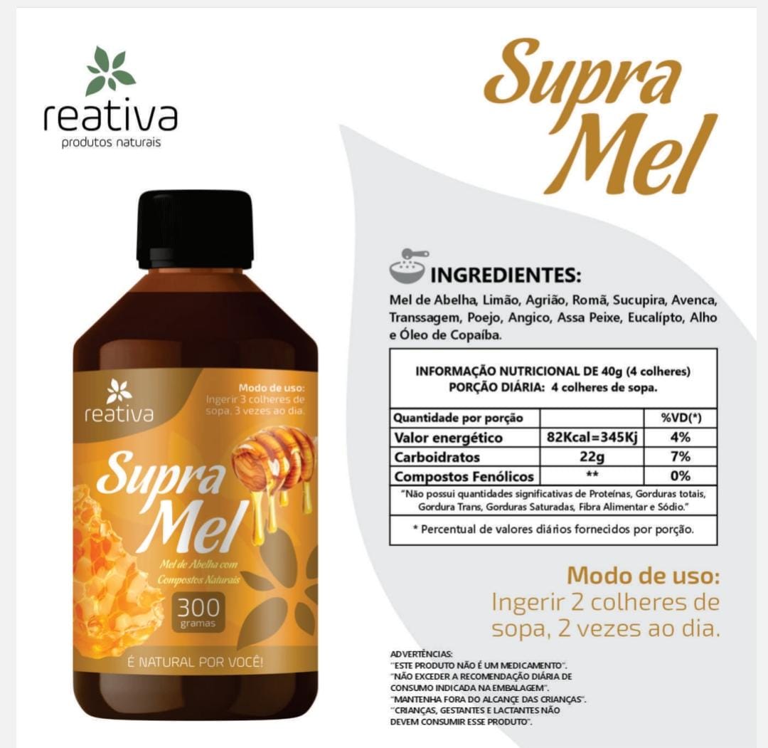 SUPRA MEL 300GR REATIVA