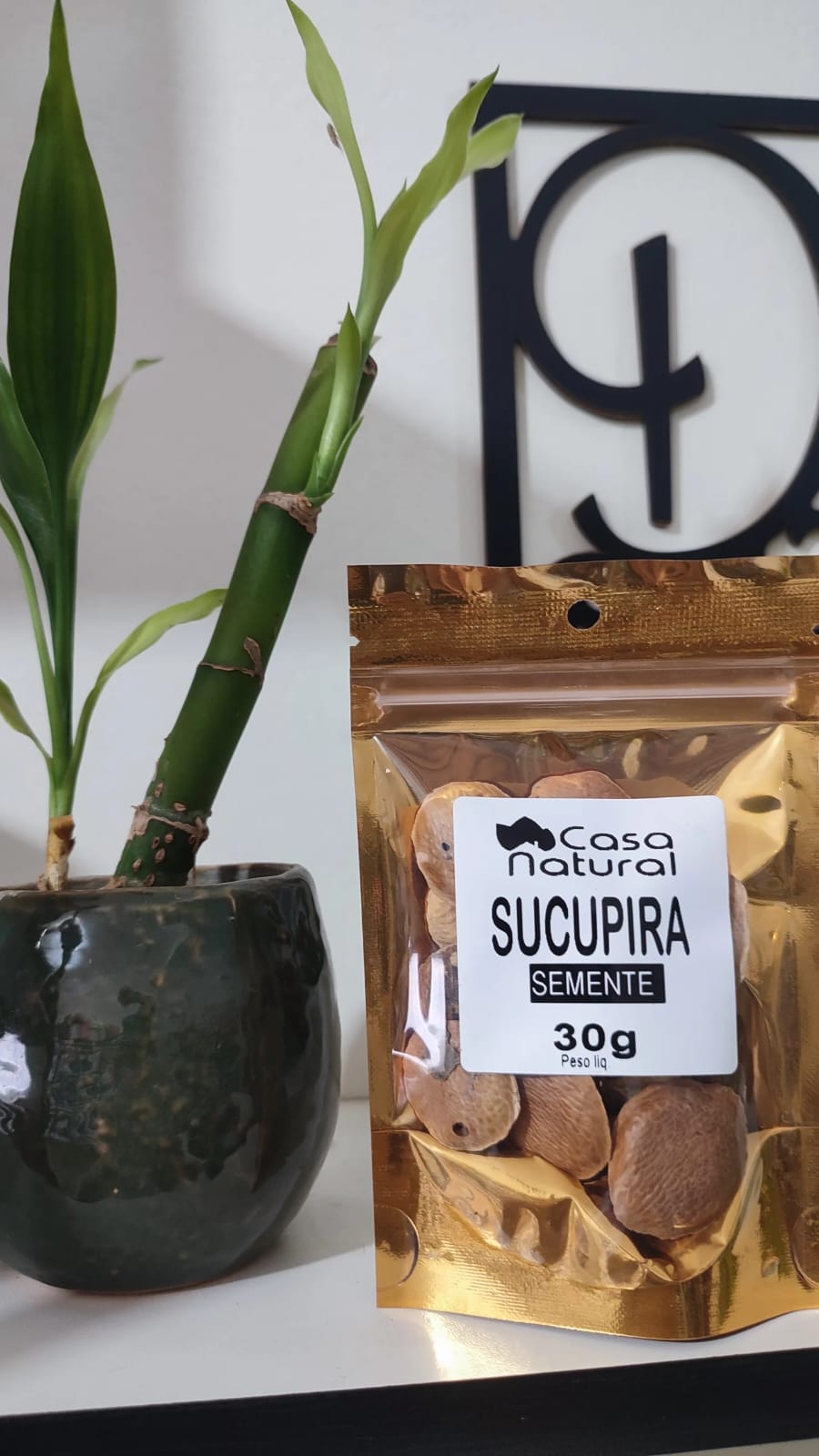 SEMENTE DE SUCUPIRA 30GR SABORRIZA